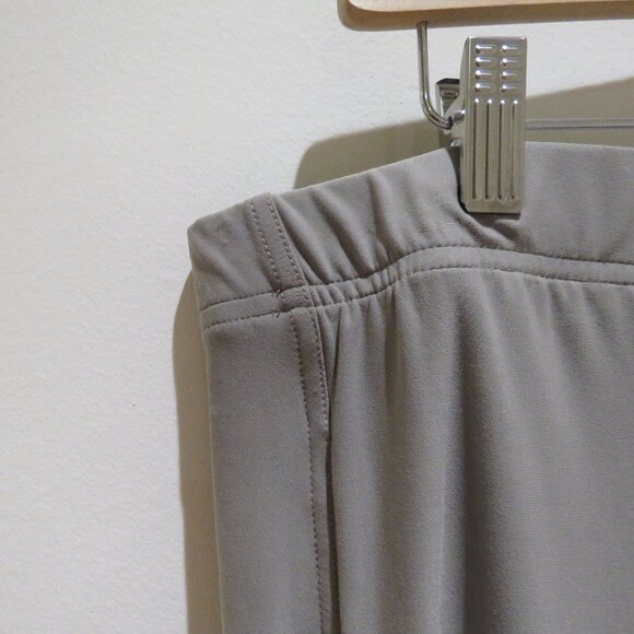 SYMPLI Half Cuff Jogger Pants in Taupe Lagenlook Travel Casual Comfy Size 16 NWT - Picture 5 of 13